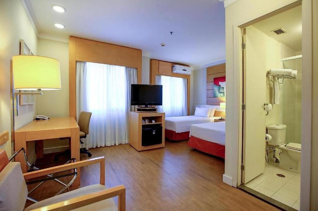 Flat Nobile Congonhas Hotel Sao Paulo Bagian luar foto